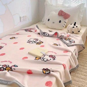 Hello Kitty 39"x59" single layer Blanket   ( BLANKET ONLY ) NWOT